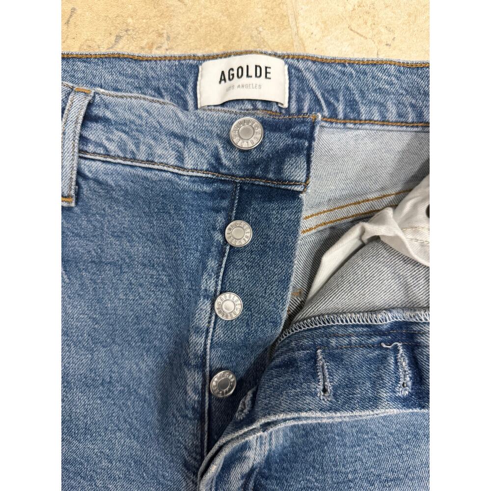 Agolde Riley High Rise Straight Crop Size 30 - Picture 4 of 7